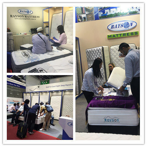 ব্যক্তিগত পকেট স্প্রিং ম্যাট্রেস 14 ইঞ্চি 36 সেমি দৃঢ় ধূসর 10